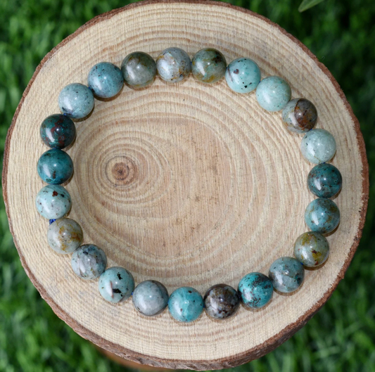 Chrysocolla Bracelet - 8mm